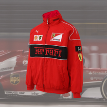 Carregar imagem no visualizador da galeria, Jaqueta FERRARI F1 Vintage FULL RED