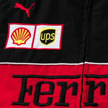 Carregar imagem no visualizador da galeria, Jaqueta FERRARI F1 Vintage FULL BLACK