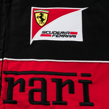 Carregar imagem no visualizador da galeria, Jaqueta FERRARI F1 Vintage FULL BLACK