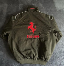 Carregar imagem no visualizador da galeria, Jaqueta FERRARI F1 Vintage FULL BLACK