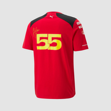 Carregar imagem no visualizador da galeria, Camiseta Scuderia Ferrari 2023 - Carlos Sainz
